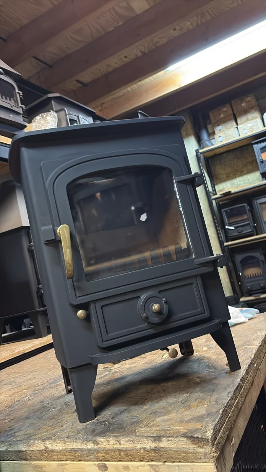 Clearview PIONEER 400 Stove, 5kW, MULTIFUEL, (log,wood+burner)๐๐๐๐๐๐ โ view 2