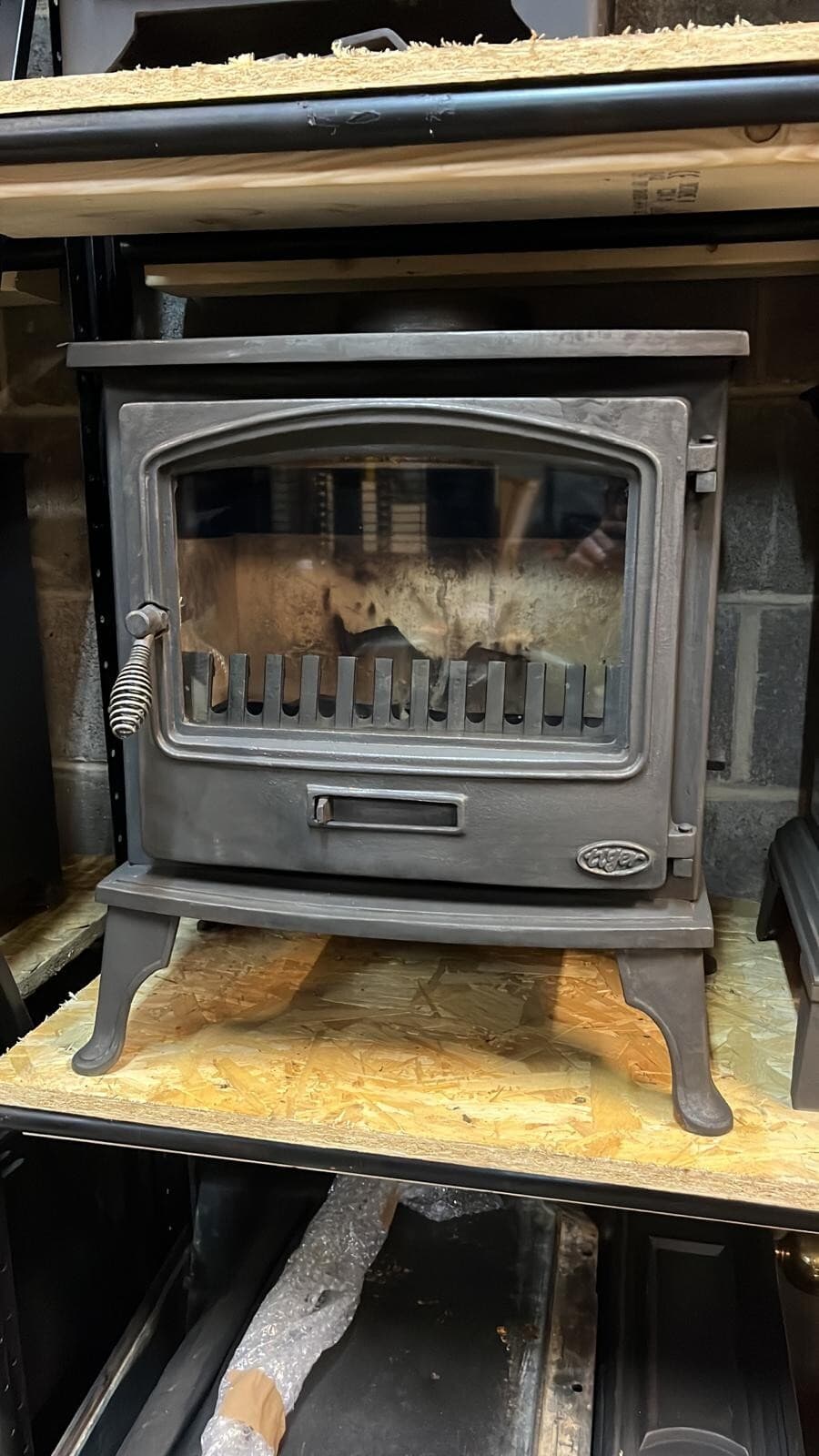 Tiger "Gallery" STOVE 5KW MULTIFUEL, (log,wood+burner), DEFRA, 🚚🚚🚚 — view 4