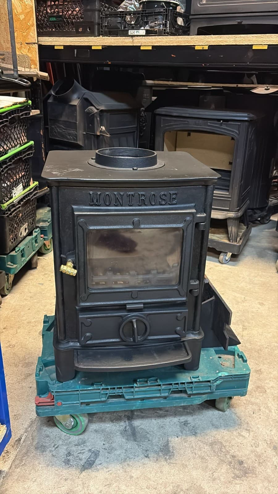 Esse Montrose, MK1 Stove, 5kw MULTIFUEL, (log,wood+burner), 🚚🚚 — view 5