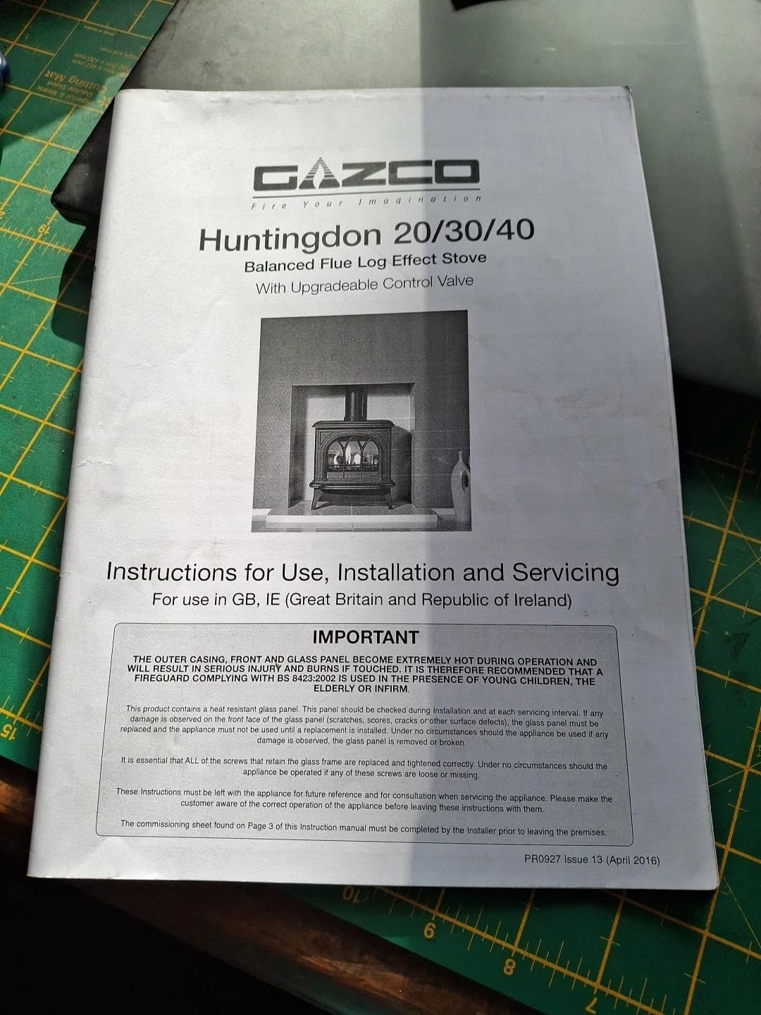 STOVAX GAZCO Huntingdon 20 balanced Flue - Log Effective Stove With Instructions — view 5