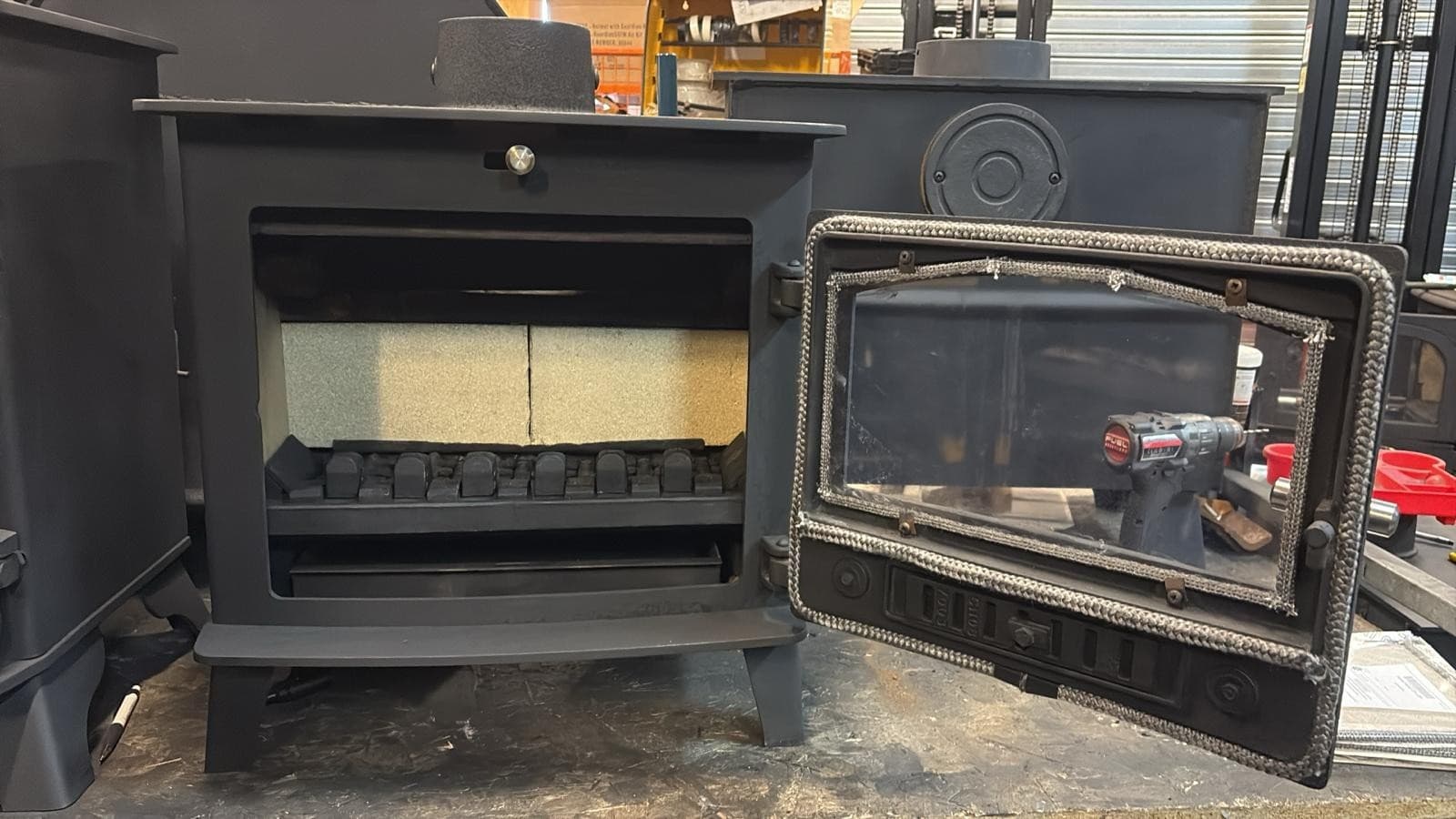 Hunter Herald 6 SLIMLINE Stove 5kw, MULTIFUEL, (log,wood+burner), 🚚🚚🚚 — view 5