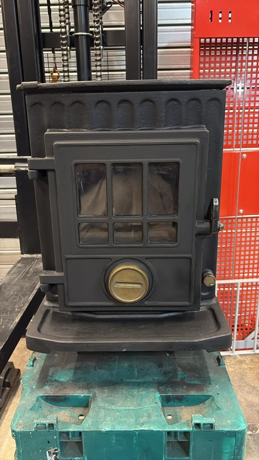 Aga Coalbrookdale Little Wenlock Stove,5kW,BOILER, MUTIFUEL, (log,wood+burner) — view 3
