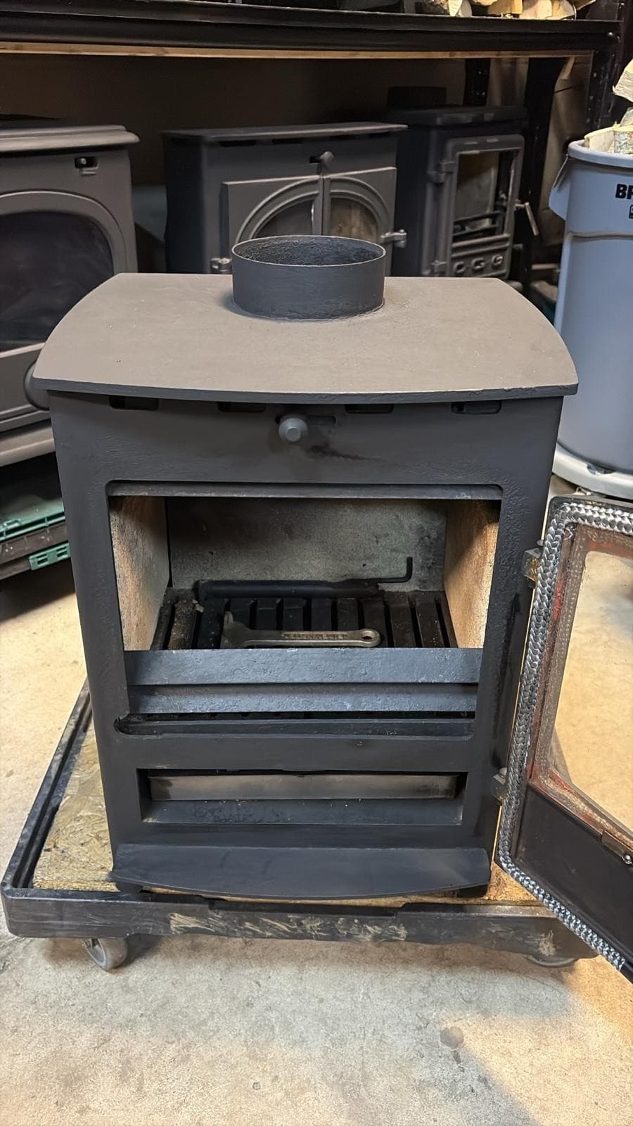 🔥 “FIRELINE FX5” 5KW DEFRA APPROVED Multi fuel stove Log Coal Burner RRP £948🔥 — view 5