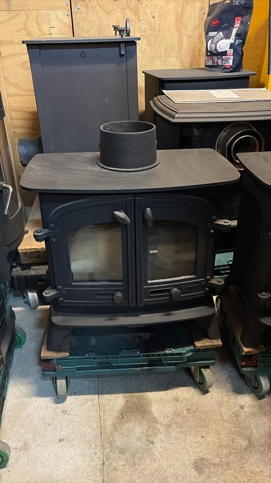 Yeoman Devon 9Kw Wood Stove, woodburner (log,wood+burner), DEFRA 1 door🚚 🚚 — view 2